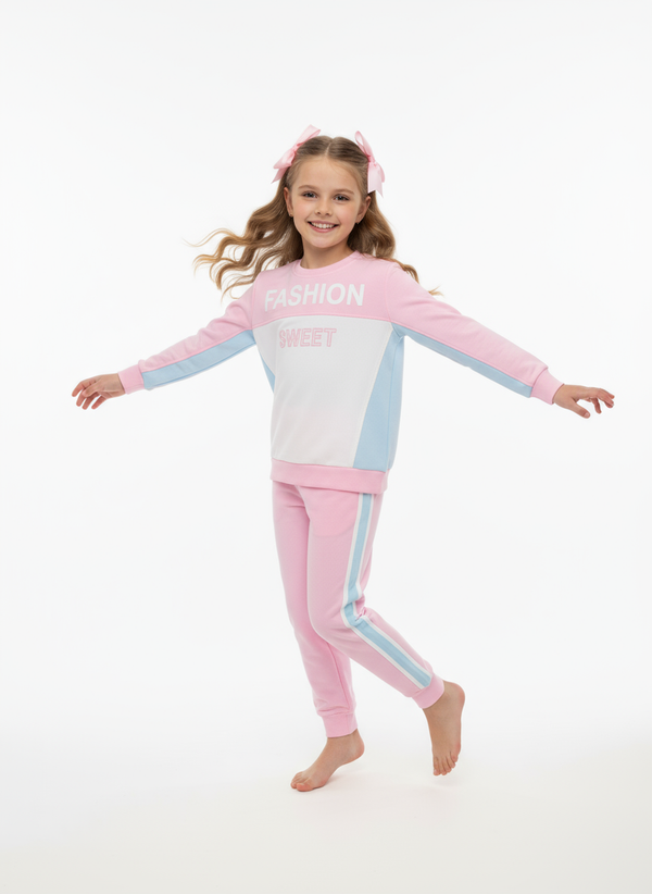 Fashion Spirit Girls' Two-Piece Set